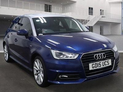 Used Audi A1 Sportback S-Line 2015 Blue Hatchback