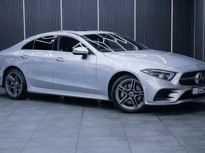 Used Mercedes CLS350 AMG Line Premium Plus 286 HP (210 kW) 2019 Silver Coupe