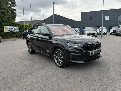 Used Skoda Kodiaq SportLine 147 HP (108 kW) 2022 Black SUV