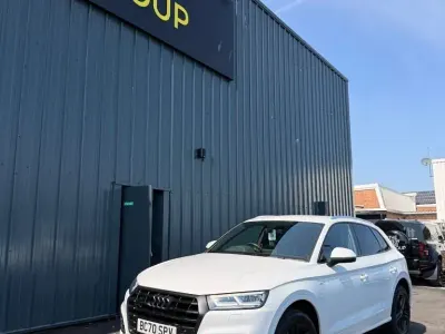 Used Audi Q5 S-Line 190 HP (139 kW) 2020 White SUV