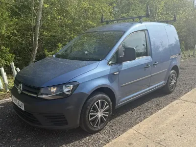 Used VW Caddy Startline 75 HP (55 kW) 2016 Blue MPV