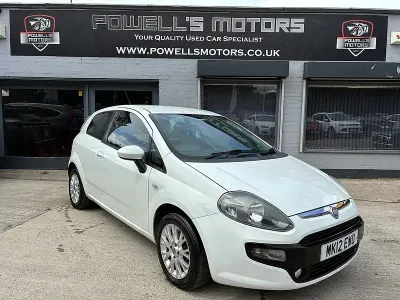 Used Fiat Punto Evo Life 2012 White Hatchback
