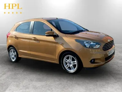 Used Ford Ka Plus Zetec 85 HP (62 kW) 2017 Gold Hatchback