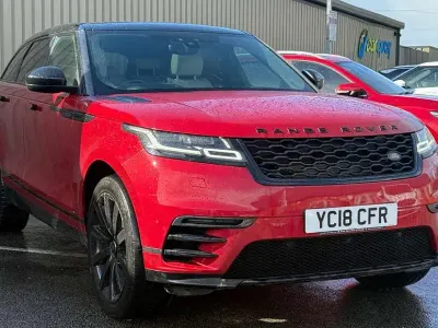 Used Land Rover Range Rover Velar R-Dynamic 240 HP (176 kW) 2018 Red SUV