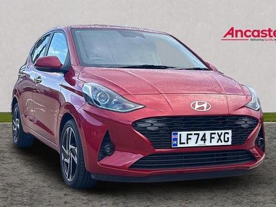 Red Used 2024 Hyundai i10 Premium Hatchback | £16,590 (Fair price)