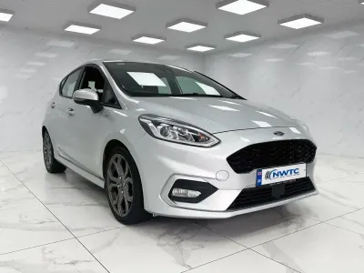 Used Ford Fiesta ST-Line 125 HP (91 kW) 2019 Silver Hatchback