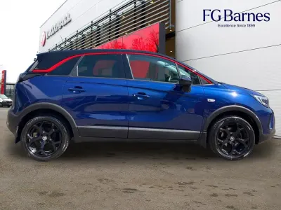 Used Vauxhall Crossland GS Line 108 HP (79 kW) 2022 Blue SUV