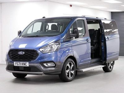 Used Ford Tourneo Custom Active 130 HP (95 kW) 2021 Blue Van