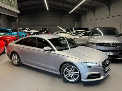 Usado Audi A6 S-Line 190 HP (139 kW) 2016 Prateado Sedan