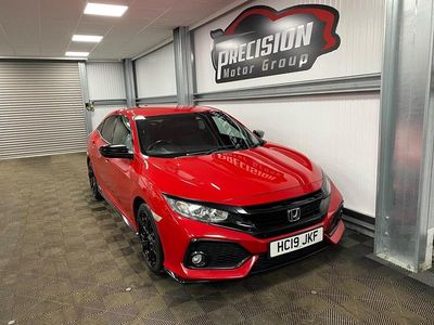 Red Used 2019 Honda Civic Sport Hatchback | £11,995 (Fair price)
