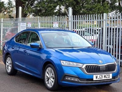 Blue Used 2021 Skoda Octavia SE L First Edition Hatchback | £12,990 (Fair price)