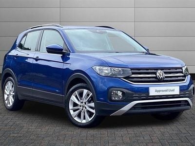 Used VW T-Cross SE 95 HP (69 kW) 2023 Blue SUV