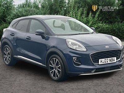 Used Ford Puma Titanium 125 HP (91 kW) 2022 Blue SUV