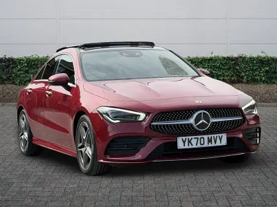 Used Mercedes CLA200 AMG Line Premium Plus 2020 Red Coupe