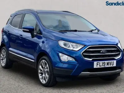 Used Ford Ecosport Titanium 125 HP (91 kW) 2022 Blue SUV