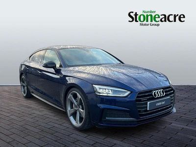 Blue Used 2019 Audi A5 Sportback Black Edition Hatchback | £19,350 (Fair price)