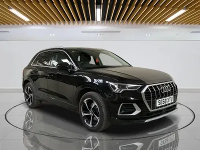 Second-hand Audi Q3 Sport 150 CP (110 kW) 2019 Negru SUV