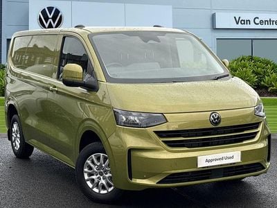 Green New 2025 VW Transporter Pro Van | £33,491 (Good price)