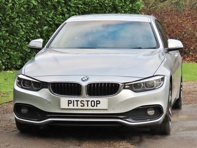 Used BMW 420 Sport Line 190 HP (139 kW) 2020 Glacier silver Coupe