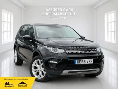 Used Land Rover Discovery Sport HSE 180 HP (132 kW) 2017 Black SUV