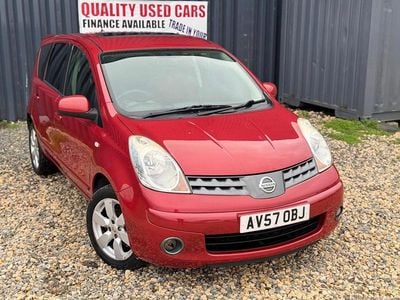 Red Used 2007 Nissan Note Acenta MPV | £1,390 (Good price)