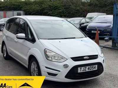 Used Ford S-MAX Zetec 160 HP (117 kW) 2012 White MPV