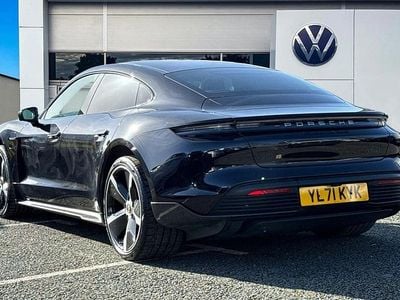 Used Porsche Taycan Performance Package 559 kW (761 HP) 2021 Black Sedan