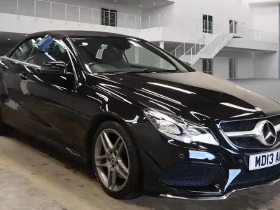 Usado Mercedes E350 AMG 2013 Preto Cabrios