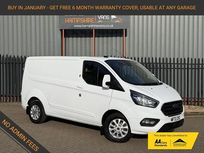 Used Ford Transit Custom Limited 130 HP (95 kW) 2022 White Van