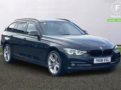 Used BMW 320 Sport Line 190 HP (139 kW) 2017 Black Estate