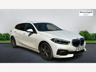 Used BMW 118 Impressive 2020 White Hatchback