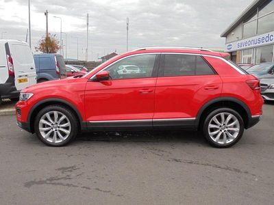 Red Used 2018 VW T-Roc SEL SUV | £11,994 (Fair price)