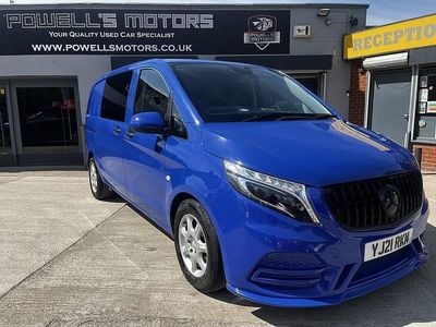 Blue Used 2021 Mercedes Vito Progressive Van | £19,485 (Super price)