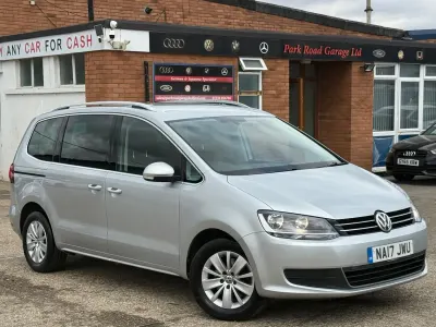 Used VW Sharan SE 150 HP (110 kW) 2017 Silver MPV