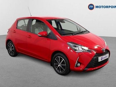 Used Toyota Yaris 2019 Red Hatchback