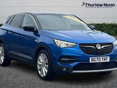 Used Vauxhall Grandland X Elite 131 HP (96 kW) 2020 Blue SUV