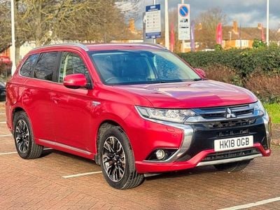 Red Used 2018 Mitsubishi Outlander P-HEV Estate | £10,695 (Fair price)