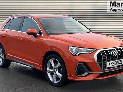 Orange Used 2019 Audi Q3 Comfort SUV | £18,980 (Fair price)