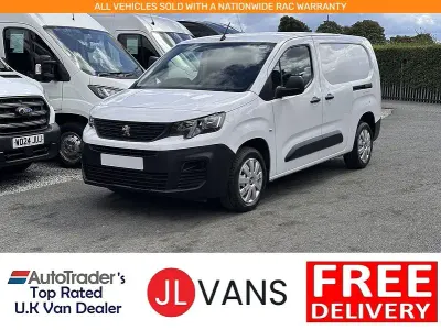 Used Peugeot Partner Premium 131 HP (96 kW) 2023 White MPV