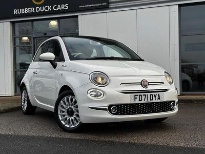 White Used 2021 Fiat 500 Dolcevita Hatchback | £10,289 (Fair price)