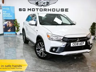 Usado Mitsubishi ASX 117 HP (86 kW) 2018 Branco SUV