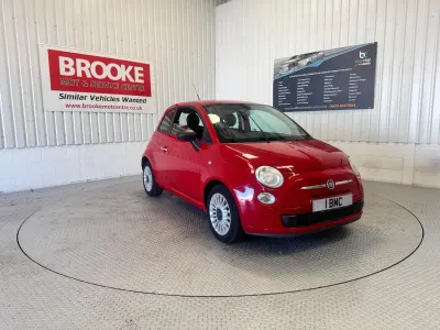 Used Fiat 500 Pop 69 HP (50 kW) 2010 Red Hatchback
