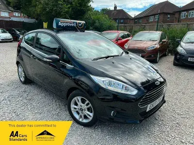 Used Ford Fiesta Zetec 2017 Black Hatchback