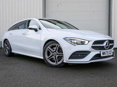 Used Mercedes CLA200 Shooting Brake AMG line 163 HP (119 kW) 2020 White Estate