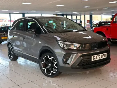 Used Vauxhall Crossland Ultimate 110 HP (80 kW) 2022 Grey SUV