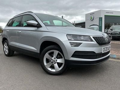 Used Skoda Karoq SE 115 HP (84 kW) 2020 Silver SUV