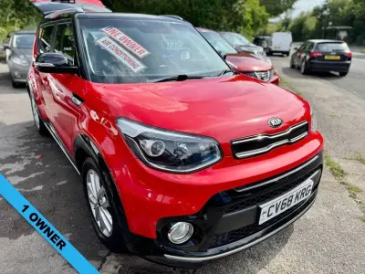 Used Kia Soul 130 HP (95 kW) 2018 Red SUV