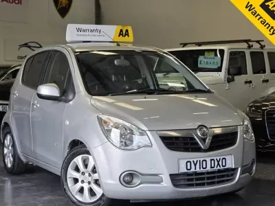 Used Vauxhall Agila Design Edition 2010 Silver MPV