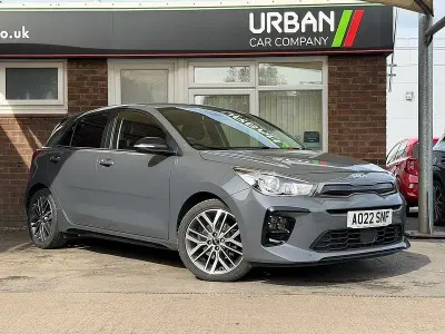 Begagnad Kia Rio GT-Line S 120 HK (88 kW) 2022 Grå Halvkombi
