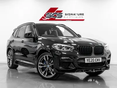 Begagnad BMW X3 Comfort Edition 326 HK (239 kW) 2020 Svart SUV